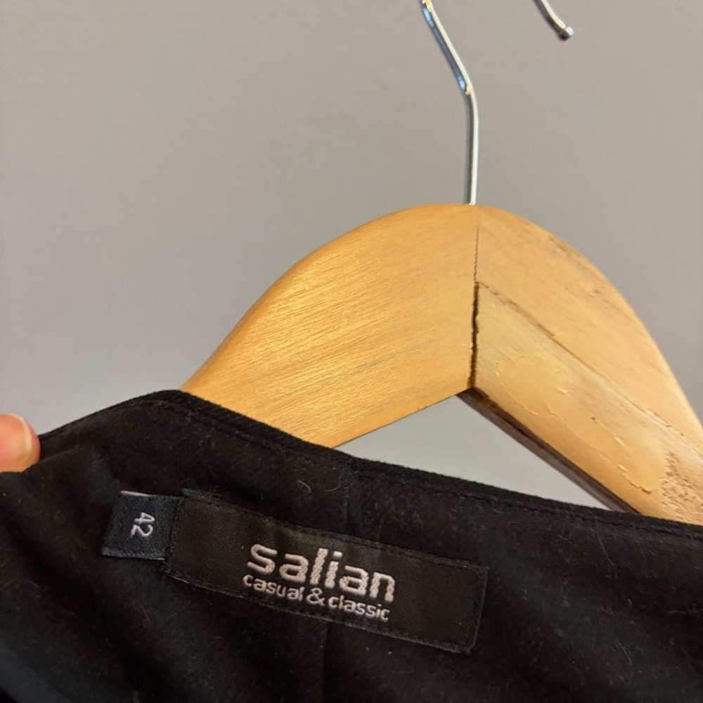 Wool Wide Flared Bootcut Pants - Picture 2 of 5